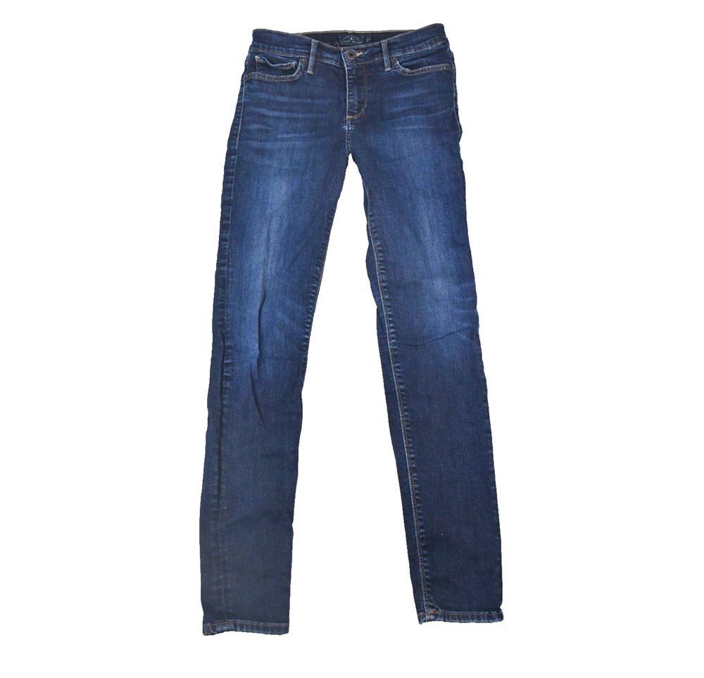 Lucky Brand Jeans Womens 4/ 27 (26x28 Actual) Brooke Legging Blue Denim‎